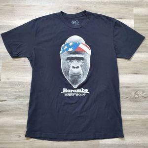 Men's T-shirt Vintage Harambe Gorilla S/M